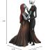 Enesco Disney Showcase Couture de Force The Nightmare Before Christmas Jack and Sally Embracing Figurine- Resin Hand Crafted Painted Collectible Halloween Disney Figurines Home Decor Statue, 9.5 Inch
