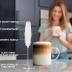 Milk Boss Milk Frother for Coffee Complete Set Coffee Gift With Upgraded Ultra Stand - Handheld Foam Maker - Whisk Drink Mixer for Coffee, Mini Hand Blender - Frother, Stencils & Frothing Pitcher
