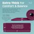 Retrospec Solana Yoga Mat 1/2" Thick w/Nylon Strap for Men & Women - Non Slip Excercise Mat for Yoga, Pilates, Stretching, Floor & Fitness Workouts, Boysenberry