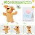 CozyWorld Dog Hand Puppet Puppy Muppets Plush Toys Show Developing Intelligence Gifts for Adults and Kids，10‘’