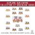 The University Of Alabama Whiskey Glass Set (2 Low Ball Glasses) - Contains Full Color Alabama Logo & Campus Map - Alabama Gift Idea for College Grads & Alumni - College Cocktail Glassware