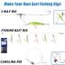 Saltwater Fishing Gear, 180pcs Saltwater Surf Fishing Tackle Kit Fishing Bait Rigs Saltwater Fishing Lures Spoon Fishing Hooks Pyramid Sinker Leaders Swivel Slip Bobbers Various Fishing Accessories