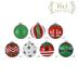 Valery Madelyn Christmas Ornaments Tree Decorations, 16ct Elf Red Green White Shatterproof Christmas Ball Ornaments Set, 3.15 Inch Decorative Hanging Ornament Bulk for Xmas Holiday Party Decor