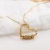 MYKA - Personalized Heart Shape Necklace with Engraved Beads for Women, Custom Inscribed Names, Optional Diamond Stone, Dainty Fashion Jewelry for Mom, Grandma for Mother's Day