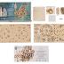 UGEARS Wooden 3D Puzzles for Adults Aero Clock - Mechanical Puzzles For Adults, Wall 3D Clock Puzzle with Pendulum Model Kit - DIY Miniature Kit Crafts For Adults - Gift for Dad, Men, Family - 320 Pcs