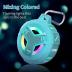 EBODA Waterproof Bluetooth Shower Speaker, IPX7 Floating Portable Wireless Small Speakers, 24H Playtime with RGB Light for Kayak, Beach, Pool Accessories, Gifts for unisex -Sky Blue