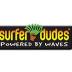 Surfer Dudes Legends & Surfer Pets Wave Powered Mini-Surfer, Pet and Surfboard Beach Toy - Rincon Rex and Santa Cruz