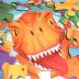 Jumbo Floor Puzzle for Kids Dinosaur Jigsaw Large Puzzles 48 Piece Ages 3-6 for Toddler Children Learning Preschool Educational Intellectual Development Toys 4-8 Years Old Easter Gift for Boy and Girl