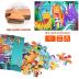 Jumbo Floor Puzzle for Kids Dinosaur Jigsaw Large Puzzles 48 Piece Ages 3-6 for Toddler Children Learning Preschool Educational Intellectual Development Toys 4-8 Years Old Easter Gift for Boy and Girl
