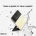 SAMSUNG Galaxy Z Flip 3 5G Cell Phone, Factory Unlocked Android Smartphone, 256GB, Flex Mode, Super Steady Camera, Ultra Compact, US Version, Phantom Black