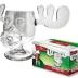 Spoontiques - National Lampoon’s Christmas Vacation Acrylic Moose Cup - Griswold Moose Mug - 4.5” - 6 Ounce,Clear