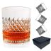 Whiskey Glass Set of 4-Premium 11.2 OZ Scotch Glasses Old Fashioned Whiskey Glasses Thick Bottom Rum Style Glassware for Bourbon,Best Gifts For Men Dad Fathers Day Husband