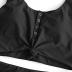 ZAFUL Women's Knot Scoop Neck Bikini Set Ruched High Waisted Two Piece Swimsuits Tankini
