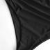 ZAFUL Women's Knot Scoop Neck Bikini Set Ruched High Waisted Two Piece Swimsuits Tankini
