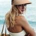 FURTALK Womens Sun Visor Hat Straw Sun Visors for Women Summer Packable Ponytail Beach Hats for Women Travel UPF 50+