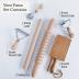 Complete 6 Pcs Pasta Making Tool Set Includes Two Ravioli Stamp Maker Cutter And Roller Wheel Set, Two Pasta Rolling Pins, Gnocchi Board By Cotswold Homeware Co