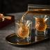 Golf Decanter Whiskey Decanter Set with 4 Golf Ball Shot Glasses - Unique Golf Gifts Golf Accessories for Men - 750ML Golf Themed Liquor Dispenser for Alcohol, Bourbon, Scotch, Vodka, Tequila, Wine