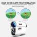 Golf Rangefinder with Slope and Pin Lock Vibration, External Slope Switch for Golf Tournament Legal, Rangefinders with Rechargeable Battery 600/1000YDS Laser Range Finder