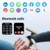 GRV Smart Watch for iOS and Android Phones (Answer/Make Calls), Watches for Men Women IP68 Waterproof Smartwatch Fitness Tracker Watch with Heart Rate/Sleep Monitor Steps Calories Counter (Black)