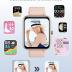 GRV Smart Watch for iOS and Android Phones (Answer/Make Calls), Watches for Women IP68 Waterproof Smartwatch Fitness Tracker Watch with Heart Rate/Sleep Monitor Steps Calories Counter (Pink)
