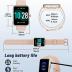 GRV Smart Watch for iOS and Android Phones (Answer/Make Calls), Watches for Women IP68 Waterproof Smartwatch Fitness Tracker Watch with Heart Rate/Sleep Monitor Steps Calories Counter (Pink)