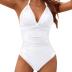 Aqua Eve Tummy Control Swimsuits for Women One Piece Bathing Suit Push Up Slimming Swimwear