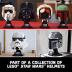 LEGO Star Wars The Mandalorian Helmet 75328 Buildable Model Kit, Display Collectible Decoration Set for Adults, Men, Women, Mom, Dad, Collectible Gift Idea