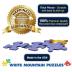 White Mountain Puzzles Christmas Calendar, 1000 Pieces Jigsaw Puzzle