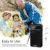 PRUNUS J-166 Portable Radio AM FM, Battery Operated Radio with Tuning Light, Back Clip, Excellent Reception, AM FM Radio Portable, Transistor Radio