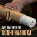 Alas Complete 20 Piece Sushi Making Set - Kit for Beginners & Pros with Knife, 2 Mats, Rice Bazooka and Dipping Plate
