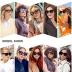 SOJOS Big Trendy Polarized Sunglasses Womens Oversized Cateye Sunnies Lentes De Sol Para Mujer SJ2205