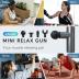 arboleaf Mini Massage Gun, Percussion Deep Tissues Muscle Massager, Full-Metal Travel Massage Gun, Portable Handheld Massager, Compact Sports Massager for Office Gifts for Him, Home, Athletes