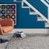 Rugs.com - Über Cozy Solid Shag Collection Rug – 5' x 8' Cloud Gray Shag Rug Perfect for Bedrooms, Dining Rooms, Living Rooms