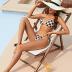 ZAFUL Womens Triangle Bikini Sets High Cut Tie Side 2 Piece Bathing Suits String Halter Bikini Swimsuits