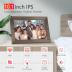 Canupdog 10.1 WiFi Digital Picture Frame, IPS Touch Screen Smart Cloud Digital Photo Frame with 16GB Storage, Wall Mountable, Auto-Rotate, Share Photos via Frameo App