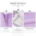 HVOMO Pencil Case Large Capacity Pencil Pouch Handheld Pen Bag Cosmetic Portable Gift for Office School Teen Girl Boy Men Women Adult (Purple)