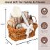 Spa Baskets For Women - Luxury Bath Set With Coconut & Vanilla - Spa Kit Includes Wash, Bubble Bath, Lotion, Bath Salts, Body Scrub, Body Spray, Shower Puff, Bathbombs, Soap and Towel