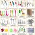GOANDO Fishing Lures Fishing Gear Tackle Box Fishing Attractants for Bass Trout Salmon Fishing Accessories Including Spoon Lures Soft Plastic Worms Crankbait Jigs Fishing Hooks