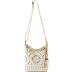 The Sak Lucia Crossbody Purse - Hand Crochet Women's Handbag for Everyday & Travel - Cross Body Bag With Zipper Closure