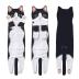Cat Funny Hand Towels for Bathroom Kitchen - Cute Decorative Cat Decor Hanging Washcloths Face Towels Super Absorbent Soft - Mothers Day Easter House Warming Birthday Gifts for Women Cat Lovers