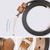 WOLFANT Full Grain Leather Belt,100% Italian Real Solid Leather