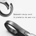 Idakekiy Key Chain Quick Release Spring with 4 Key Rings Heavy Duty Car Keychain Organizer for Men and Women (Dark Grey)