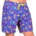 Tipsy Elves Men's Swim Trunks 7'' Inseam 4 Way Stretch Fabric Compression & Mesh Liner Swim Trunks for Men Bathing Suit