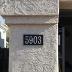 Handcrafted Address Plaque - House Sign Number Wall Plaque (11" x 6.3") Personalized House Sign for House, Apartment, Office, 911 Visibility Signage, Any Font (Rose Gold)