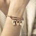 Personalized Birthstone Bracelet with Name Friendship Jewelry Bridesmaid Mom Birthday Gift For Her Handmade Engraved Jewelry Personalized Best Gift For Grandma Matching Bracelets for Women - ABR-LC-BS