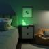 Globe Electric 13848 Brontosaurus Multicolor Changing LED Integrated Rechargeable Silicone Night Light, Table Lamp, Tap Light, White, Room Décor, Home Décor, Nightstand, Bedside Lamps, LED Lamp