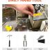40-Piece Tool Set - General Household Hand Tool Kit with Plastic Toolbox Storage Case…