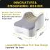 Long Knee Pillow for Side Sleeper Fully Support Thighs and Knees for Sciatica, Back, HIPS, Knees, Joints Pain Relief - Leg Pillow for Sleeping Between Legs Aligns Spine & Relieves Pressure-Large,Gray