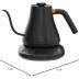 Mecity Electric Kettle Gooseneck Pour Over Kettle ±1℉ Temperature Control Quick Heating Water Boiler for Coffee & Tea & Formula Auto Shut Off Tea Kettle 1200 Watt, 0.8L, Matt Black, Barista Edition
