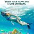 Mask Fins Snorkeling Gear for Adults, Full Face Snorkel Mask & Adjustable Swim Fins Snorkel Set, Panoramic View Snorkel Mask Dry Top System Anti-Fog Anti-Leak
